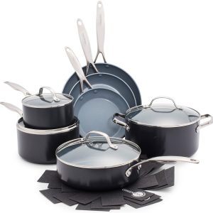 Blue Diamond Cookware Hard Anodized Ceramic